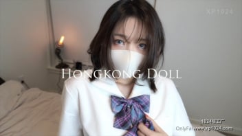 >XXX ดูหนังโป๊ Onlyfans เย็ดยับนักศึกษาฮ่องกง HongKongDoll หน้าตาน่ารักสุดยอด