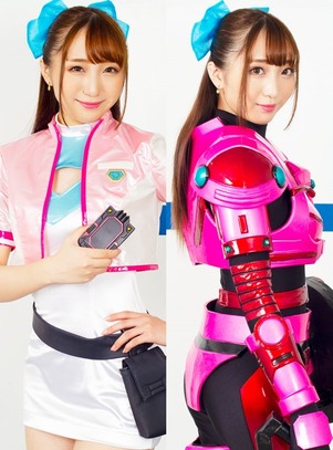 >เอวีญี่ปุ่น ขบวนการเรนเจอร์สีชมพูพลาดท่าโดนรุมเย็ด GHNU-55