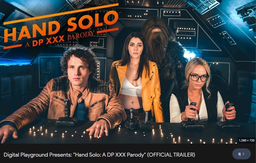>Hand Solo XXX Parody หนังxฝรั่ง