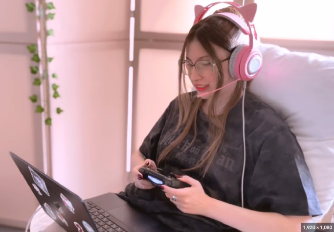 >Cutie gamer สาวเกมเมอร์น่ารักโดนเย็ดแตกในโดยผัวหื่น