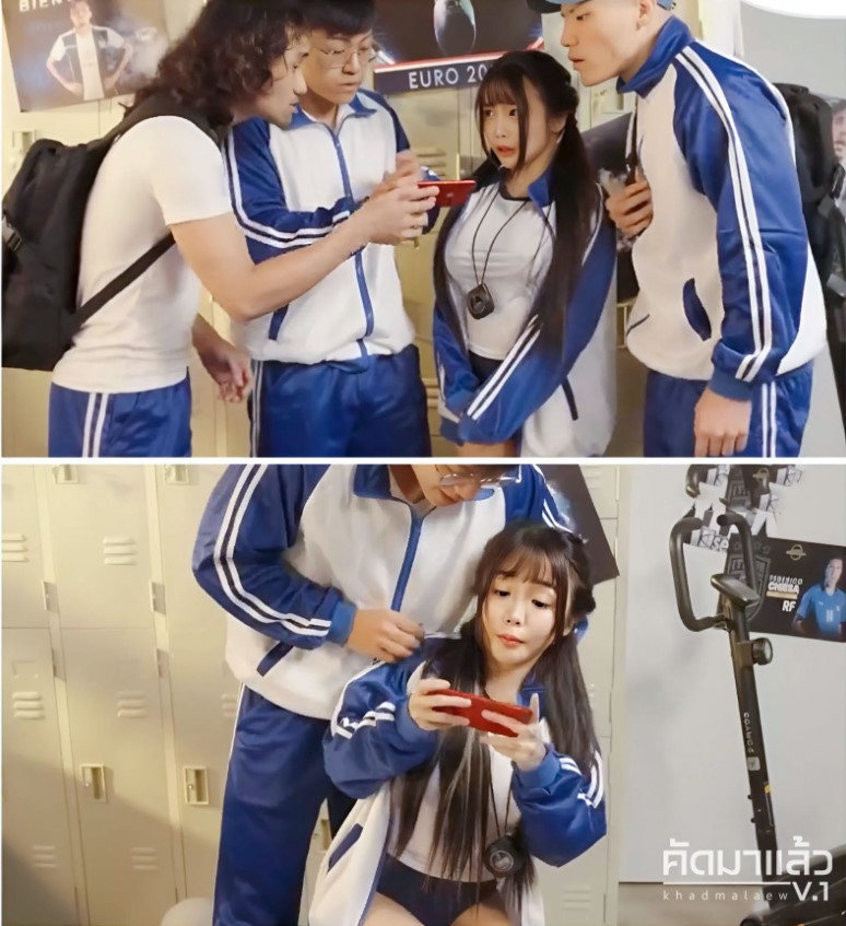 >เอวีจีน MD0316 4p gangbang of cute girl won the game but lost her pussy
