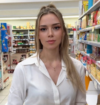 >[ซับไทย] Hope Heaven Supermarket customer gets more than he came for ถุงยางเบอร์ใหญ่ถูกใจพนักงาน