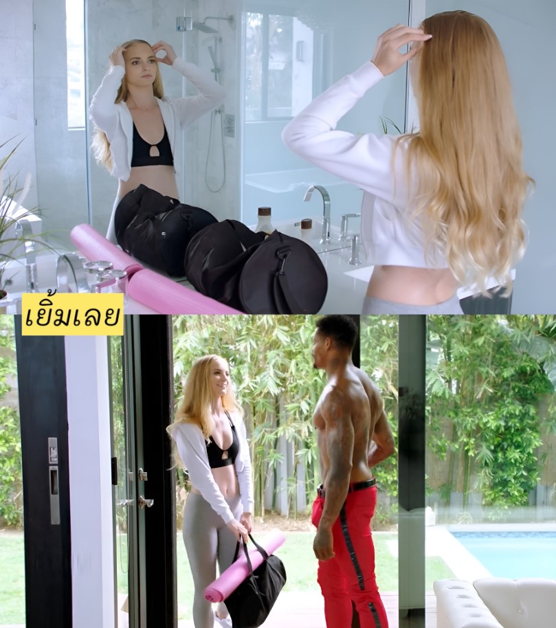 >พิลาทิสสีดำ BLACKED – Blonde needs a real man to satisfy her needs – Lana Sharapova