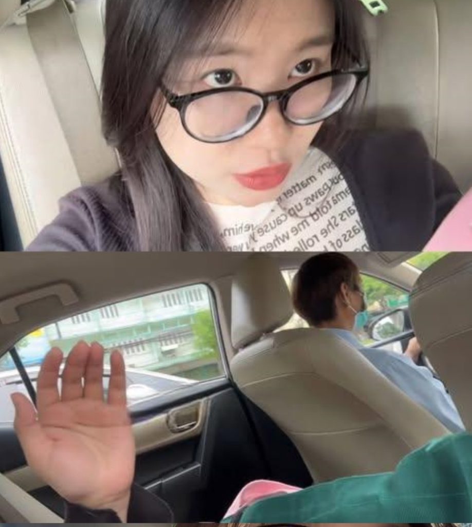 >น้อง Bowthan เล่นเสียวบนรถ Taxi