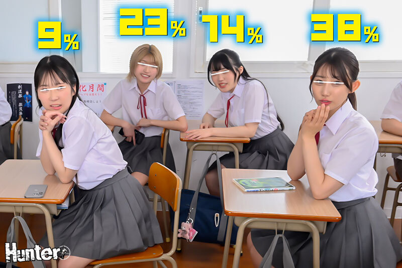 >HUNTC-476 [Uncen] หนุ่มพลังวิเศษเห็นว่าสาวชอบเรากี่เปอร์เซ็น